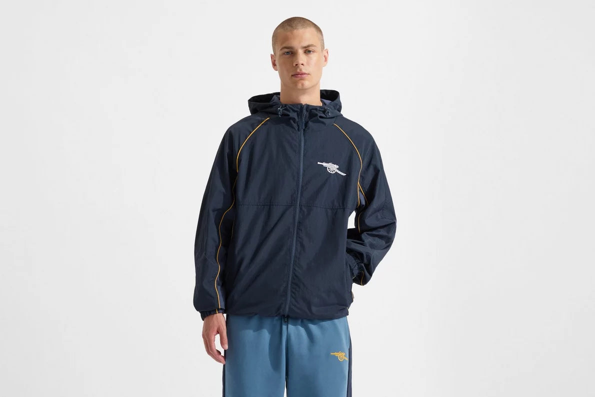 Arsenal Essentials Unisex Navy Windbreaker Jacket