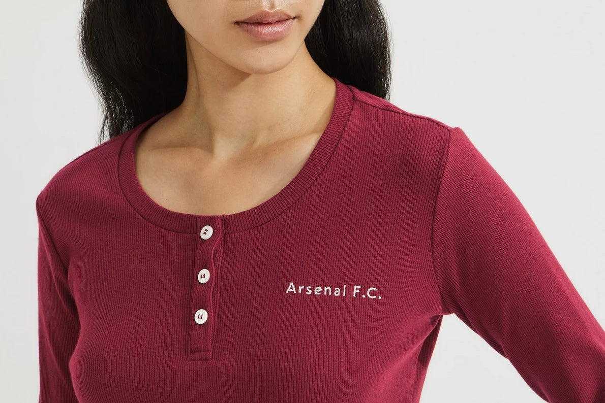 Arsenal Essentials Womens Chapman Rib Lounge Set