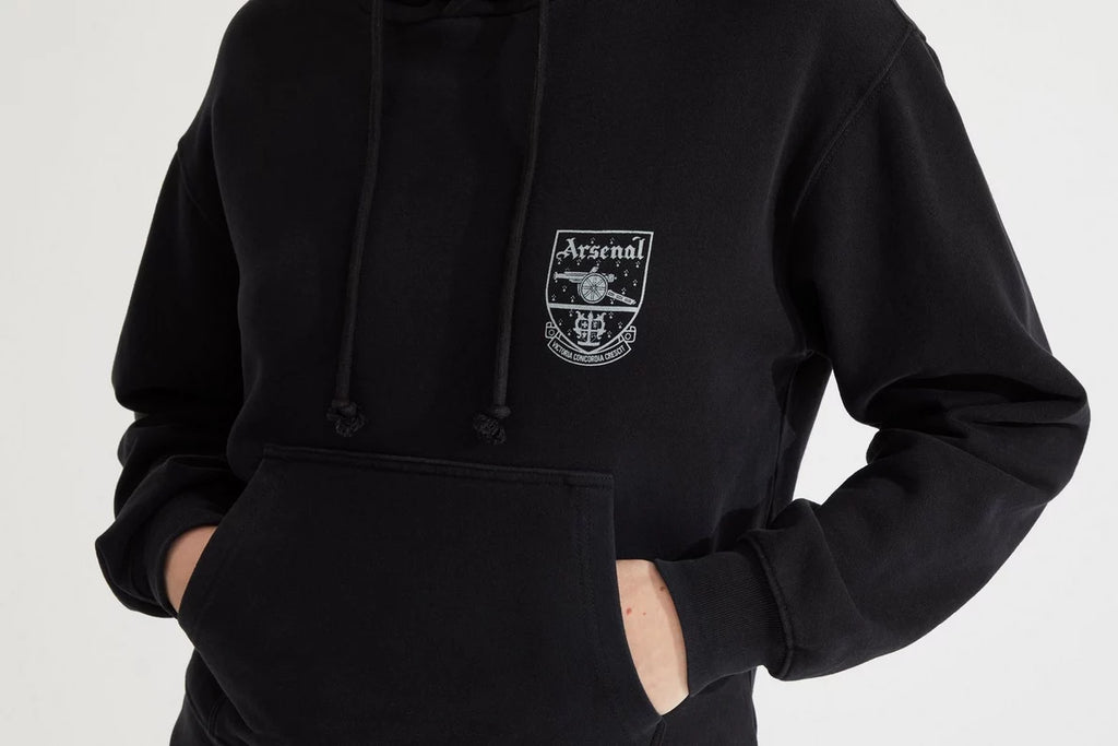 Arsenal Womens Black Concordia Hoodie