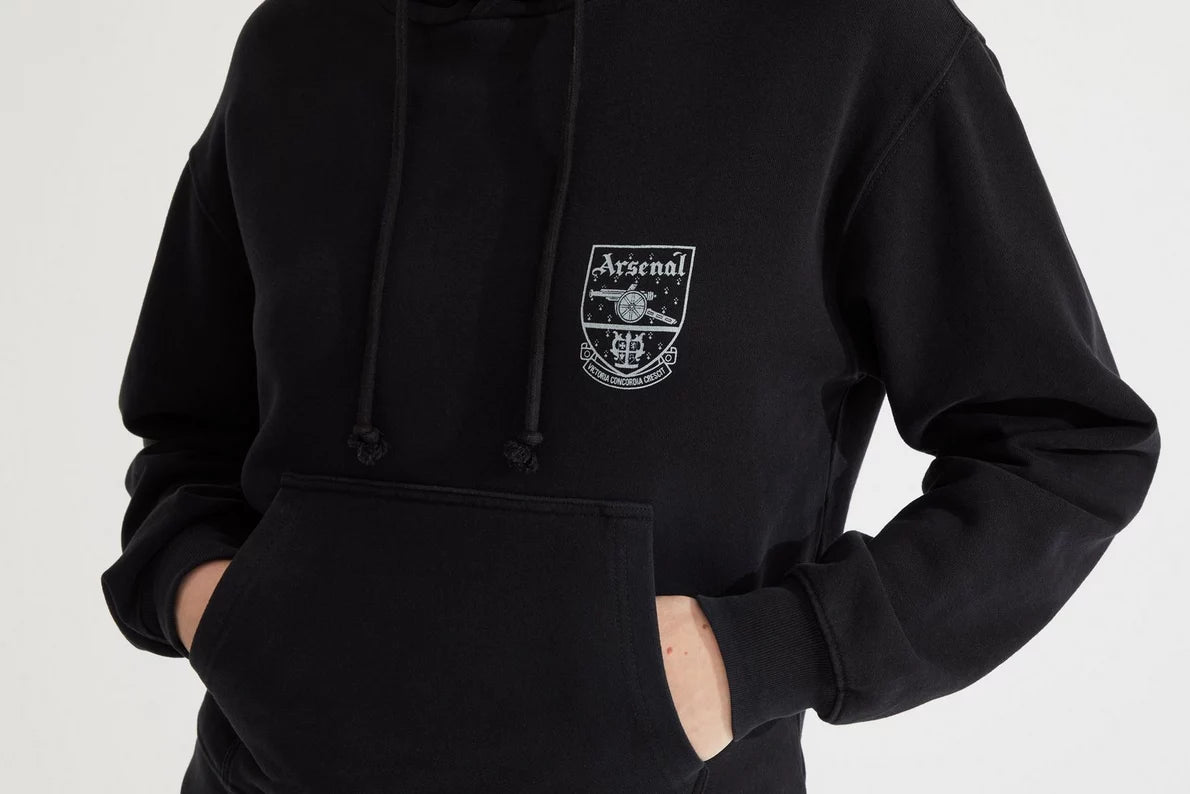 Arsenal Womens Black Concordia Hoodie