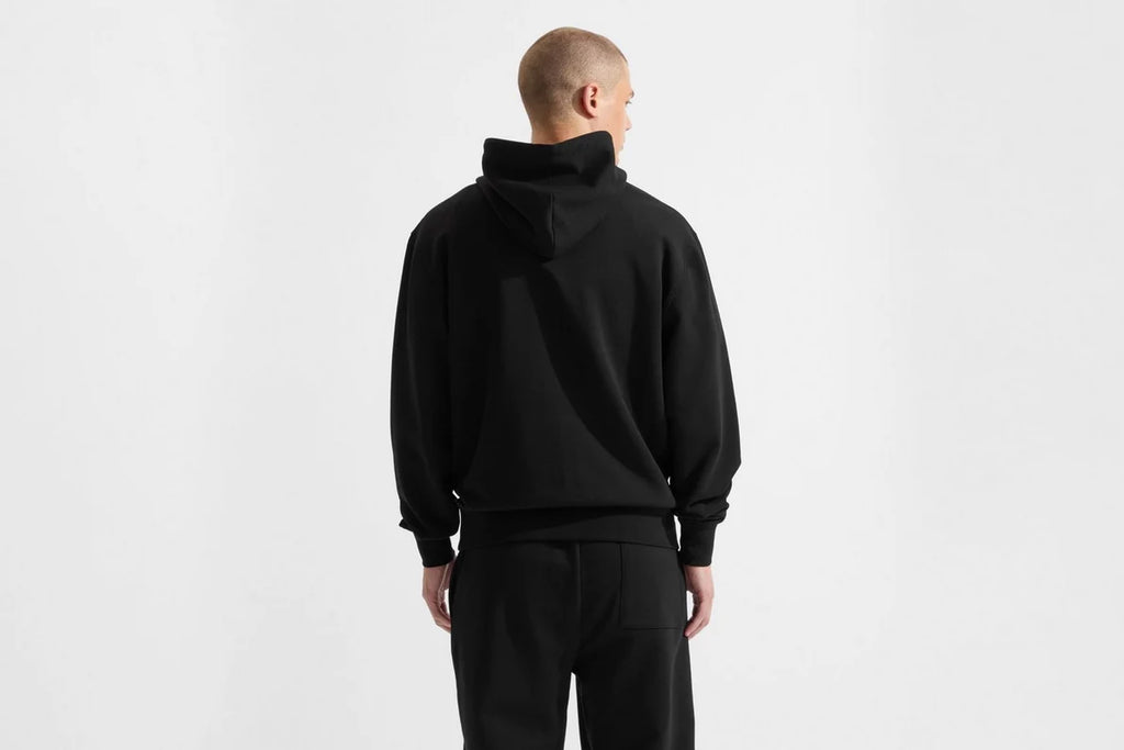 Arsenal Essentials Black Hoodie