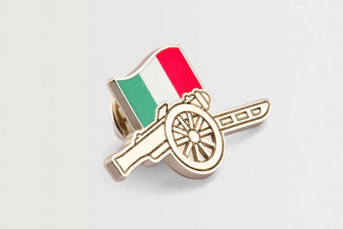 Arsenal Classics Italy Blue Pin Badge Set