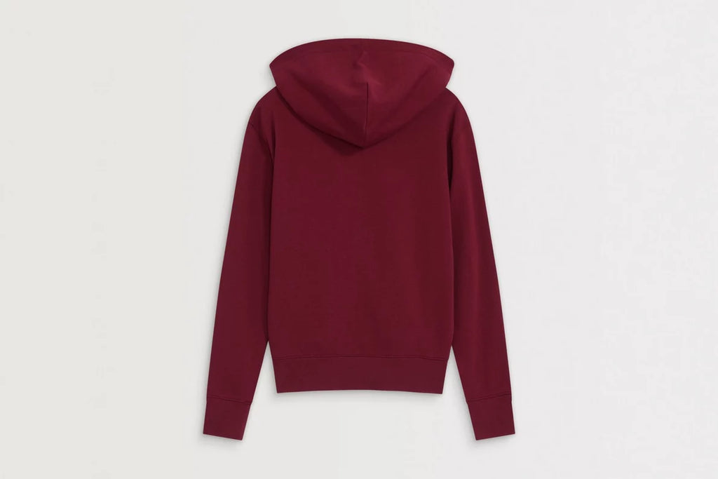 Arsenal Womens Essentials Burgundy Hoodie