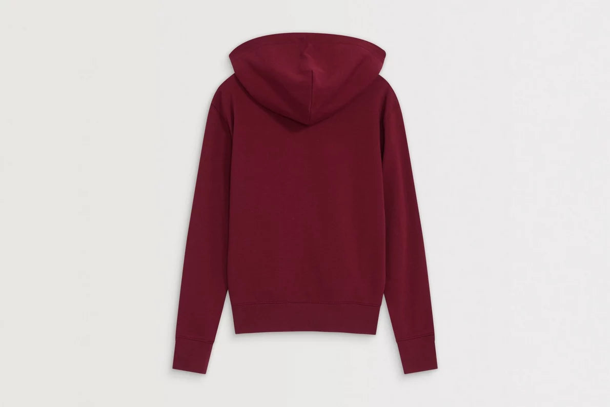 Arsenal Womens Essentials Burgundy Hoodie