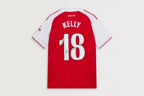 Arsenal 25/26 Home Boxed Signed Shirt KELLY