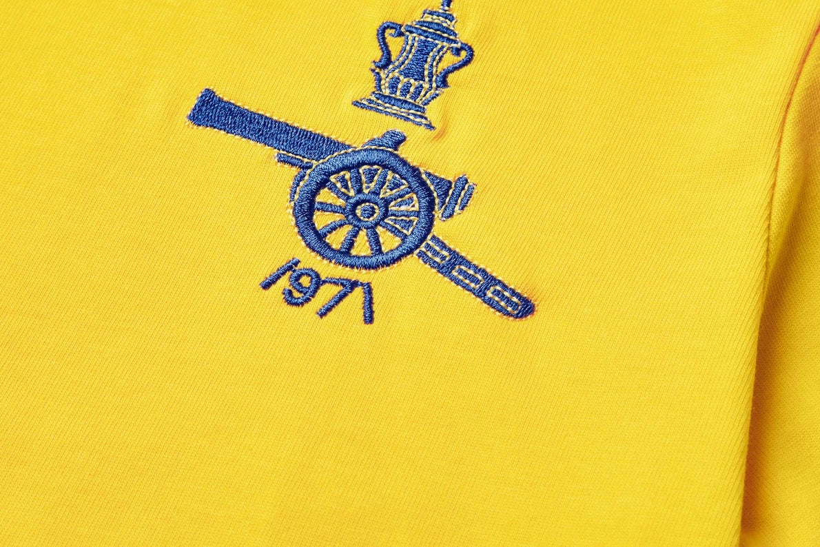 Arsenal Kids Retro 1971 FA Cup Away Shirt