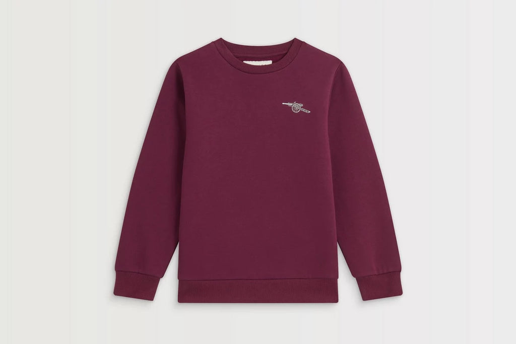 Arsenal Kids Burgundy Cannon Sweatshirt