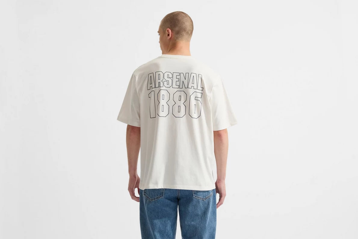 Arsenal Matchday White 1886 T-Shirt