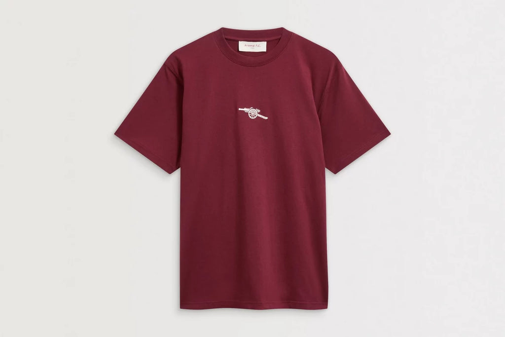 Arsenal Essentials Burgundy T-Shirt