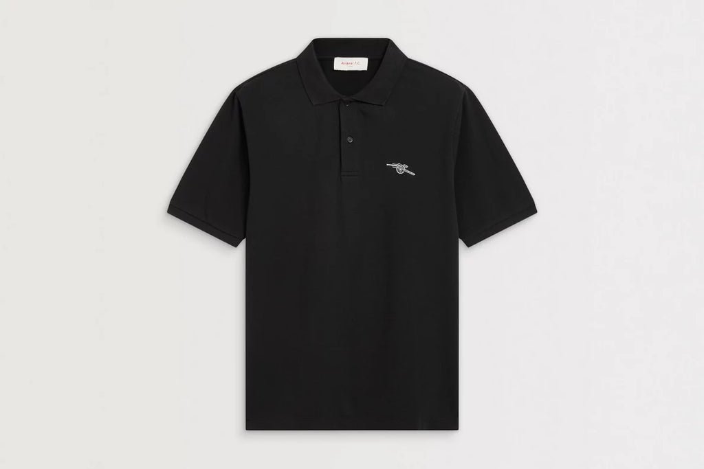 Arsenal Black Cannon Polo Shirt