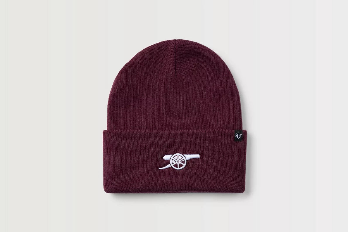 Arsenal 47 Burgundy Cannon Beanie