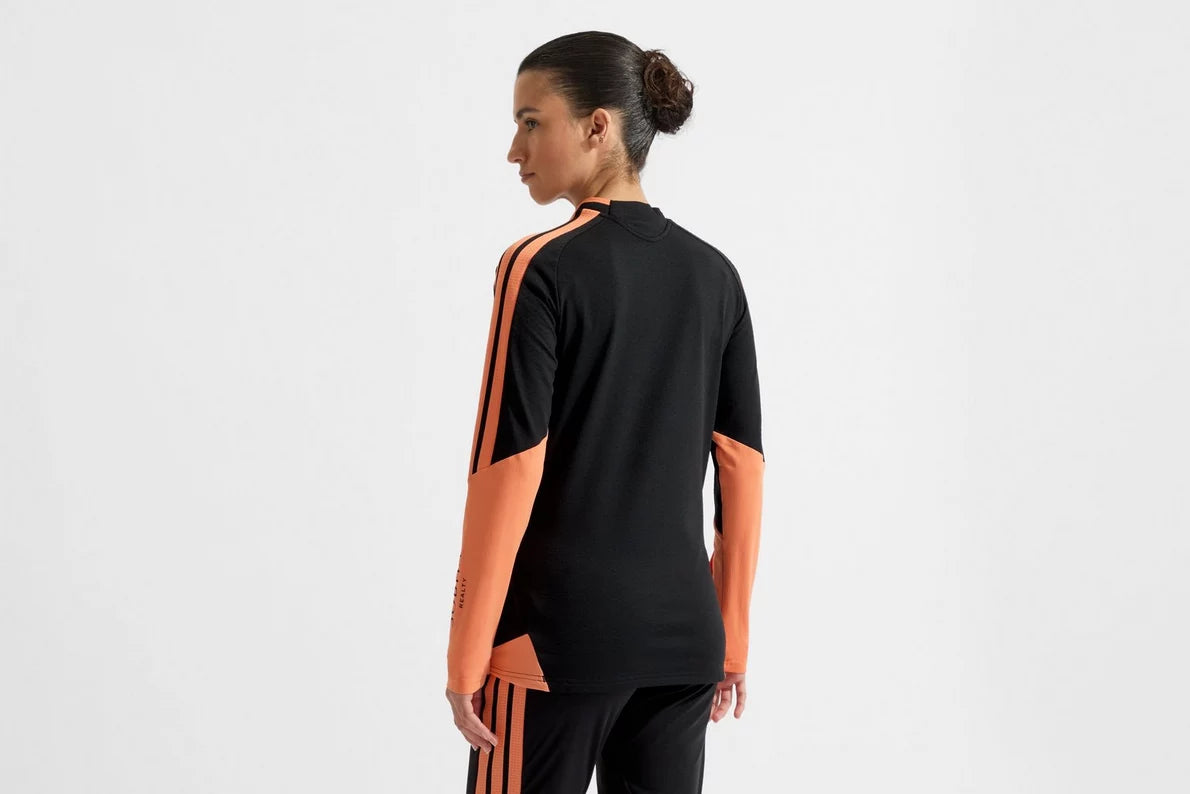 Arsenal adidas Womens 26/27 Black 1/4 Zip Training Top
