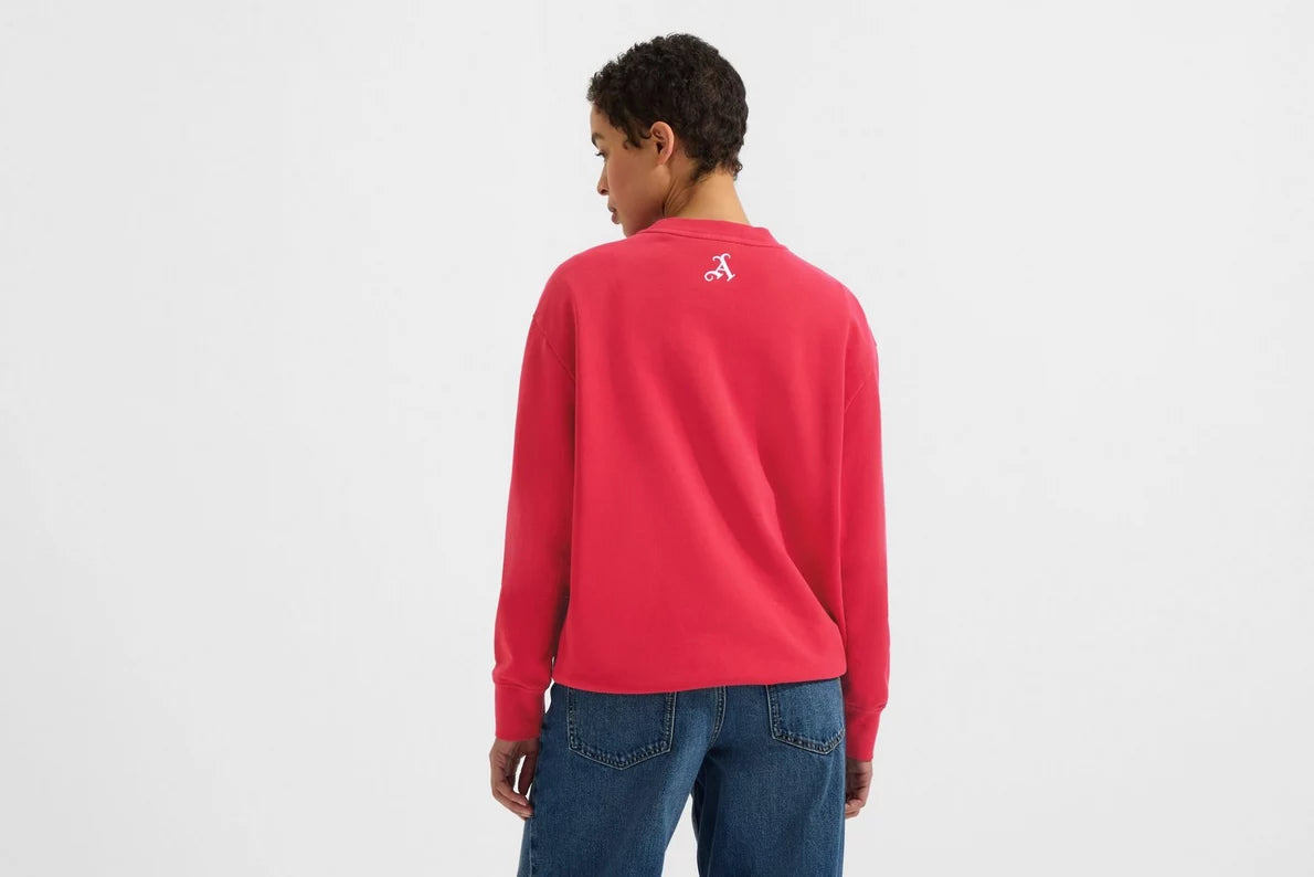 Arsenal Classics Unisex Gothic Red Crew Sweatshirt
