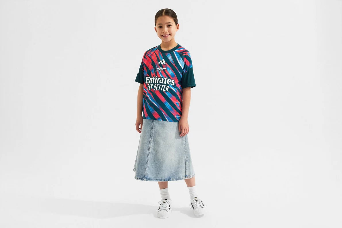 Arsenal adidas Kids 26/27 Pre-Match Shirt