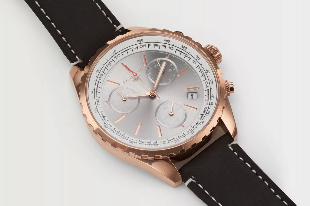 Arsenal Leather Strap Watch