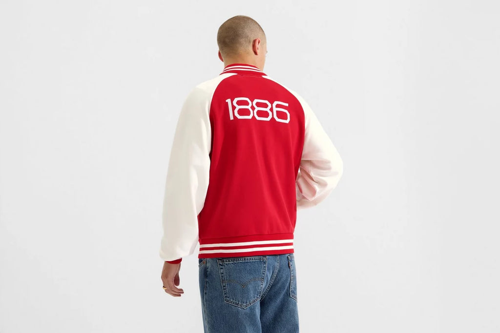 Arsenal Matchday Red 1886 Varsity Jacket