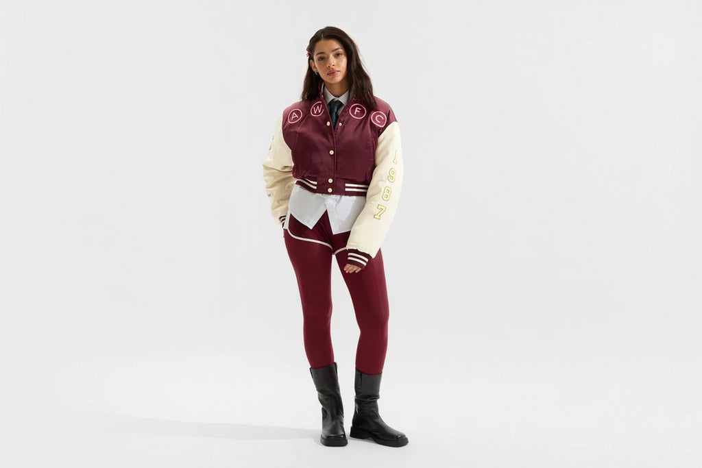 Arsenal AWFC Classics Cropped Bomber Jacket