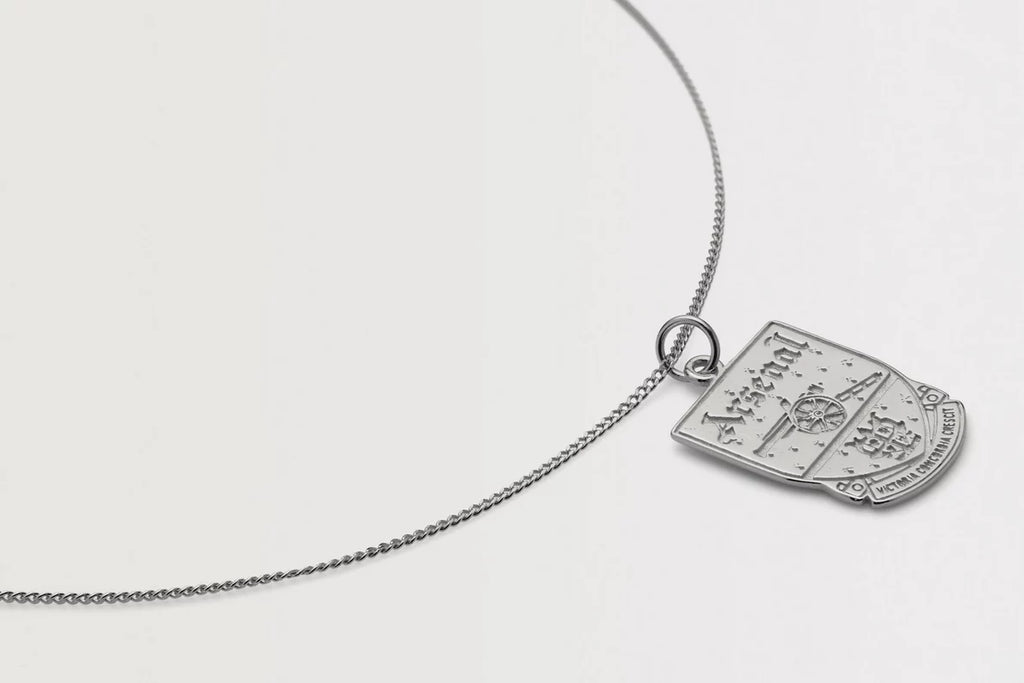 Arsenal Sterling Silver Crest Pendant