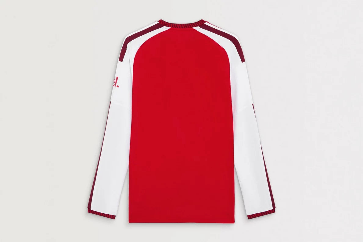Arsenal adidas 26/27 Authentic Home Long Sleeved Shirt