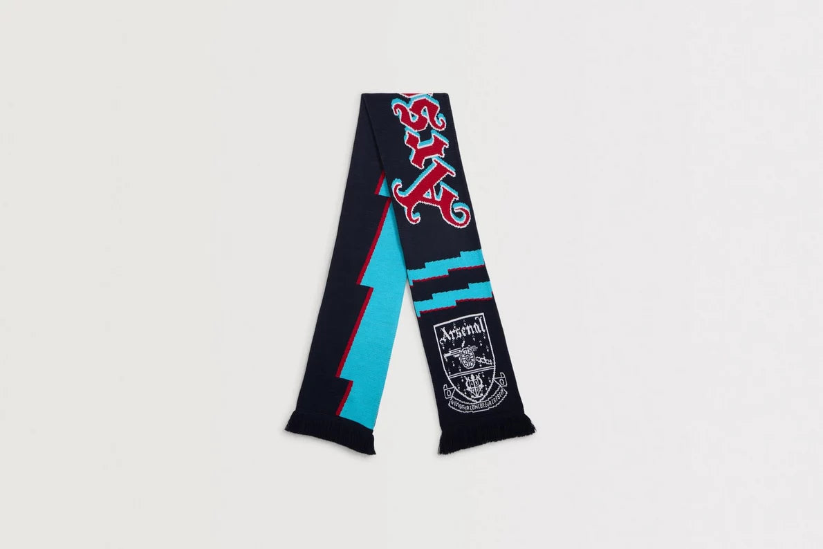 Arsenal Lightning Bolt Scarf