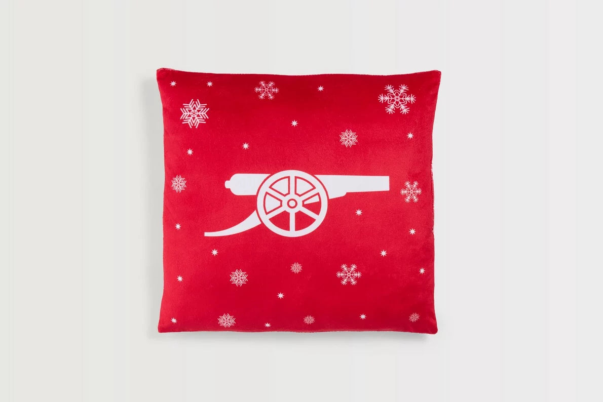 Arsenal Christmas Cushion