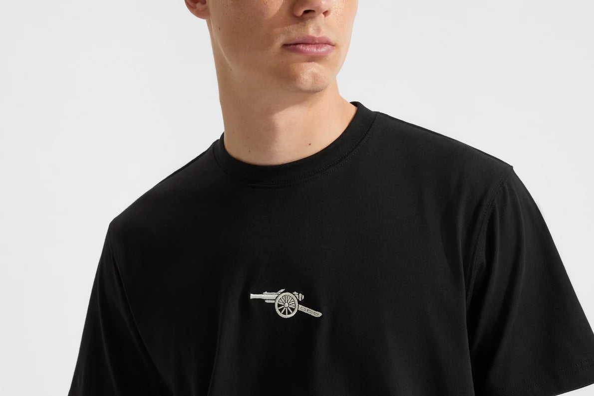 Arsenal Essentials Black T-Shirt