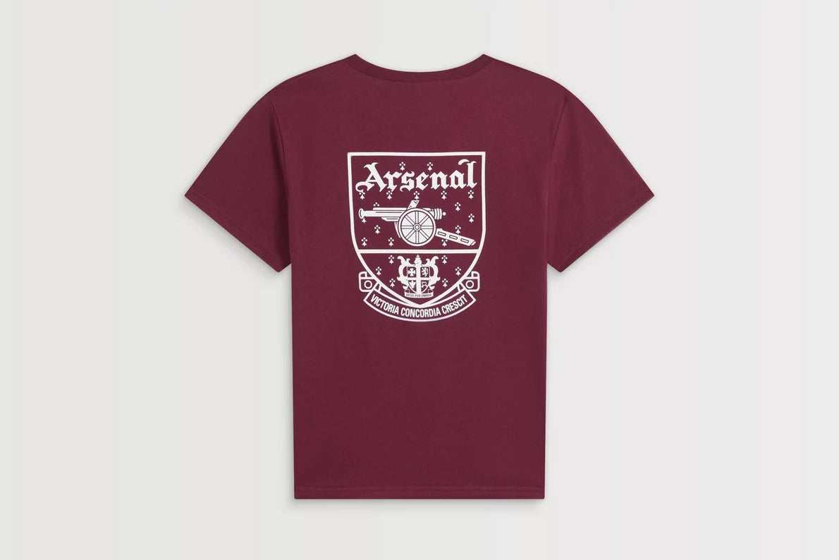 Arsenal Kids Burgundy Concordia T-Shirt