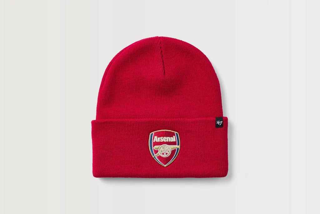 Arsenal 47 Red Crest Beanie