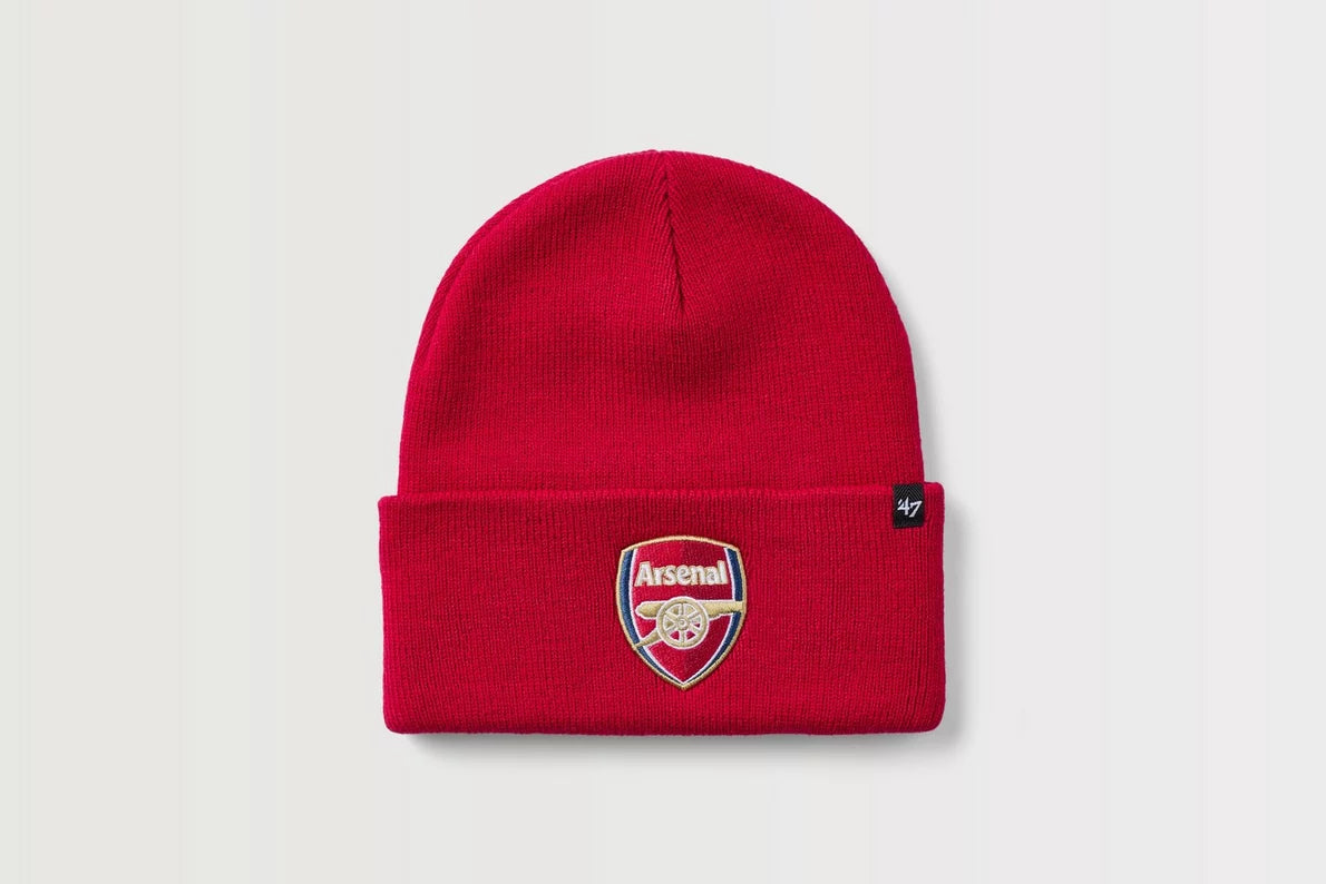 Arsenal 47 Red Crest Beanie