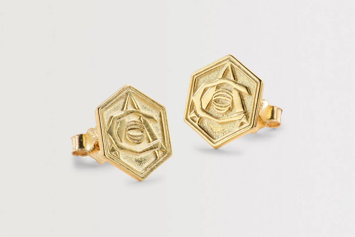 Arsenal Art Deco Earrings