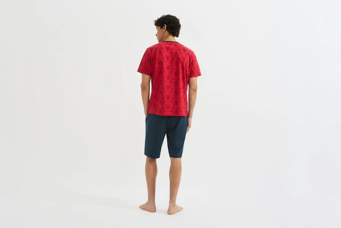 Arsenal Classics Red Bruised Banana Pyjama Short Set