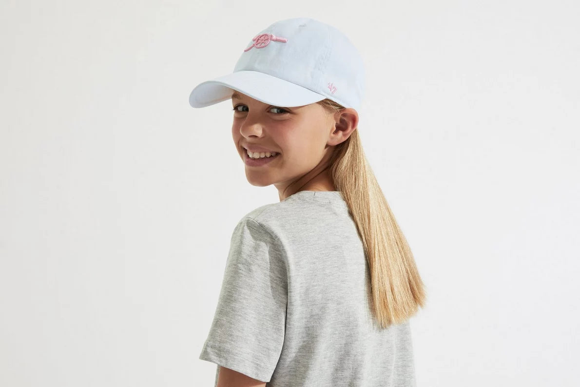 Arsenal Kids 47 White Contrast Cannon Cap