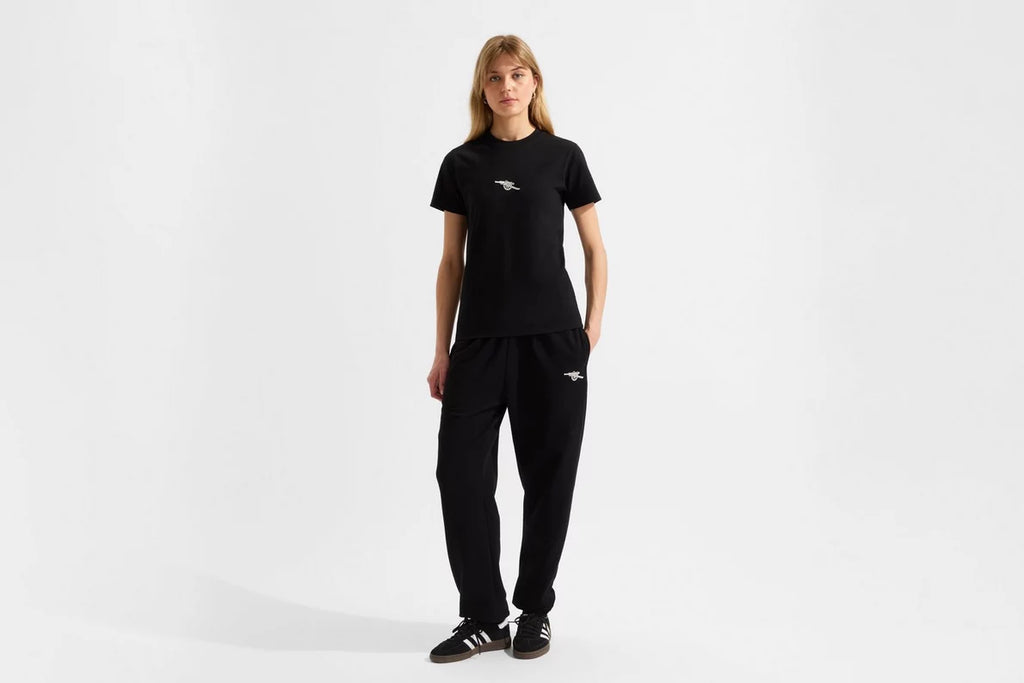 Arsenal Womens Essentials Black Joggers
