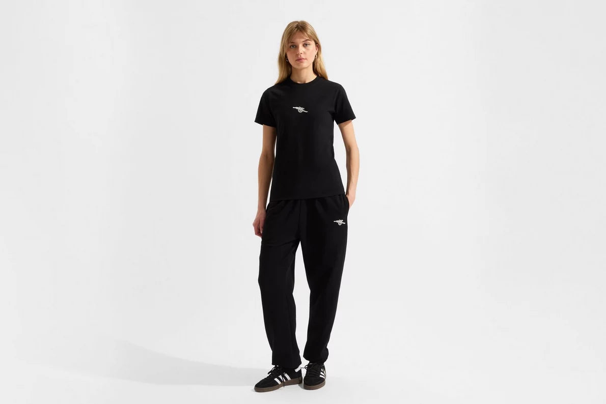 Arsenal Womens Essentials Black Joggers
