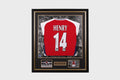 Arsenal Framed Signed Thierry Henry Shirt
