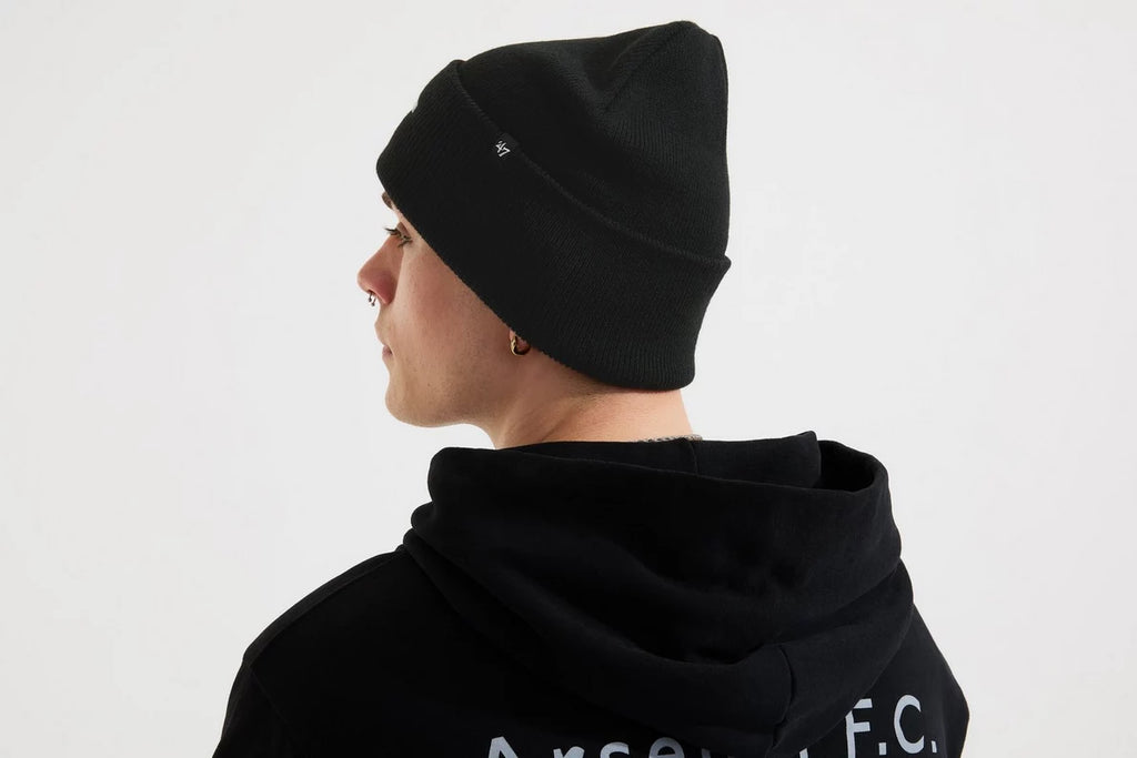 Arsenal 47 Black Cannon Beanie