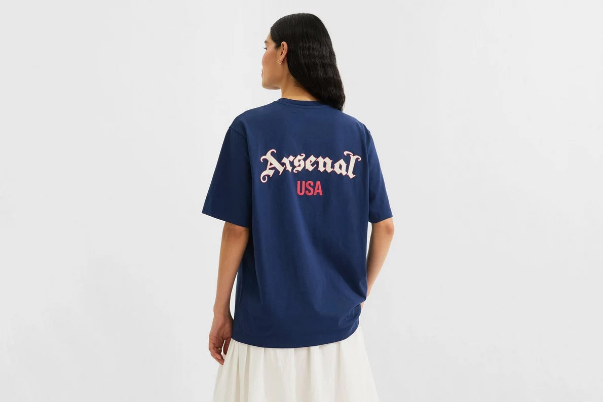 Arsenal Classics USA Navy T-Shirt