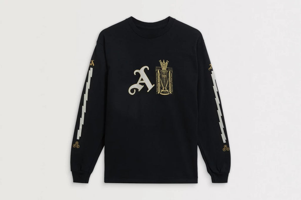 Arsenal Champions Trophy 25/26 Black Long Sleeved T-Shirt