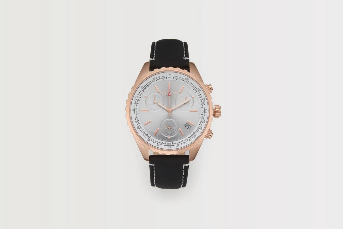 Arsenal Leather Strap Watch