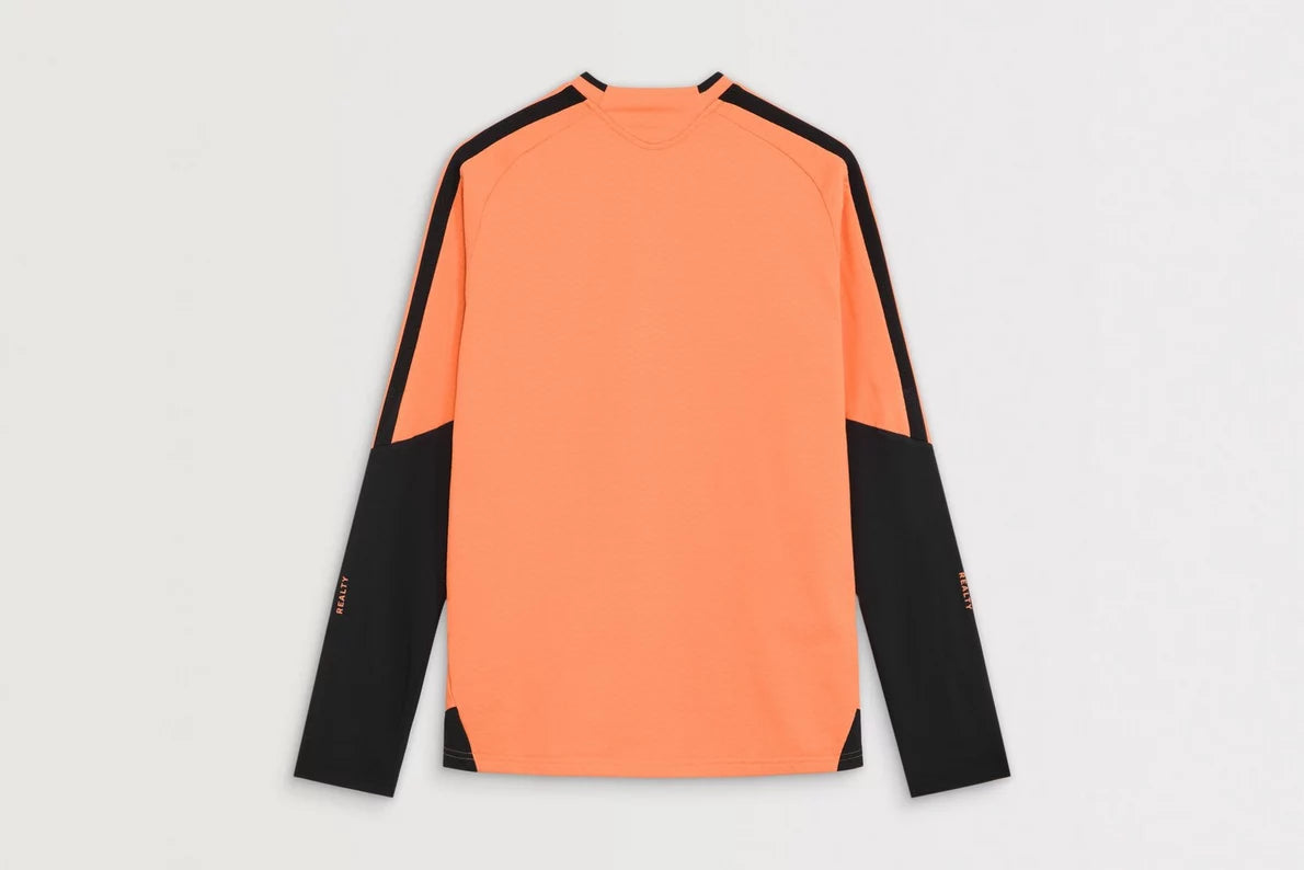 Arsenal adidas Womens 26/27 Orange 1/4 Zip Training Top