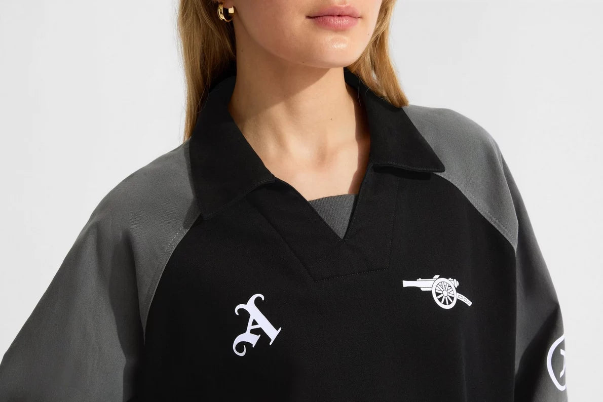 Arsenal AWFC Classics Unisex Black Drill Top
