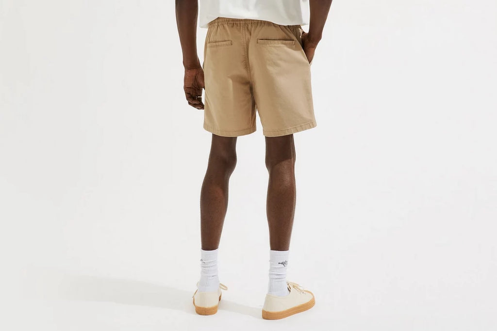 Arsenal Beige Cannon Cotton Shorts