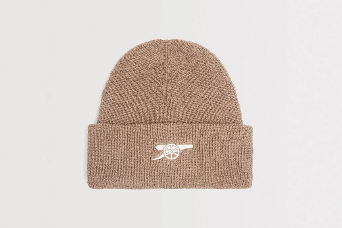 Arsenal 47 Beige Cuff Knit Beanie