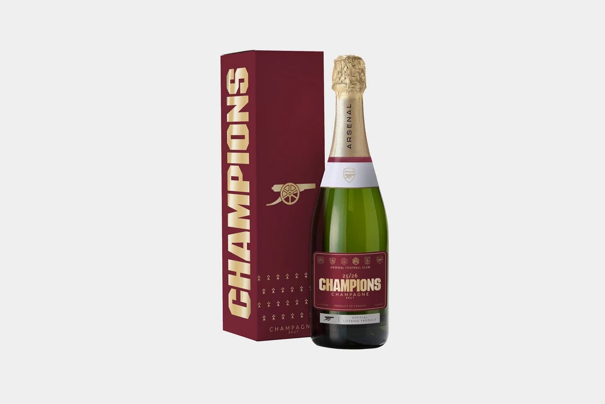 Arsenal Champions 25/26 Premium Brut Champagne