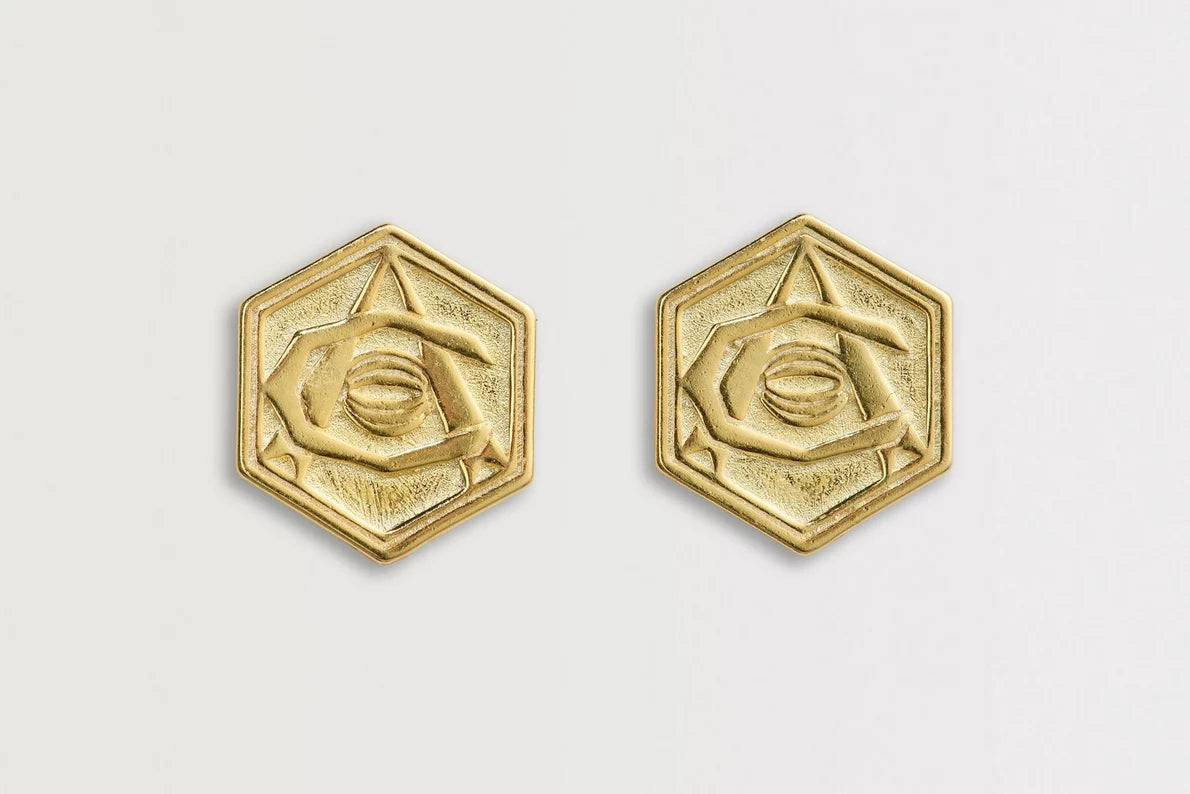 Arsenal Art Deco Earrings