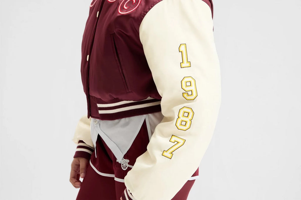 Arsenal AWFC Classics Cropped Bomber Jacket