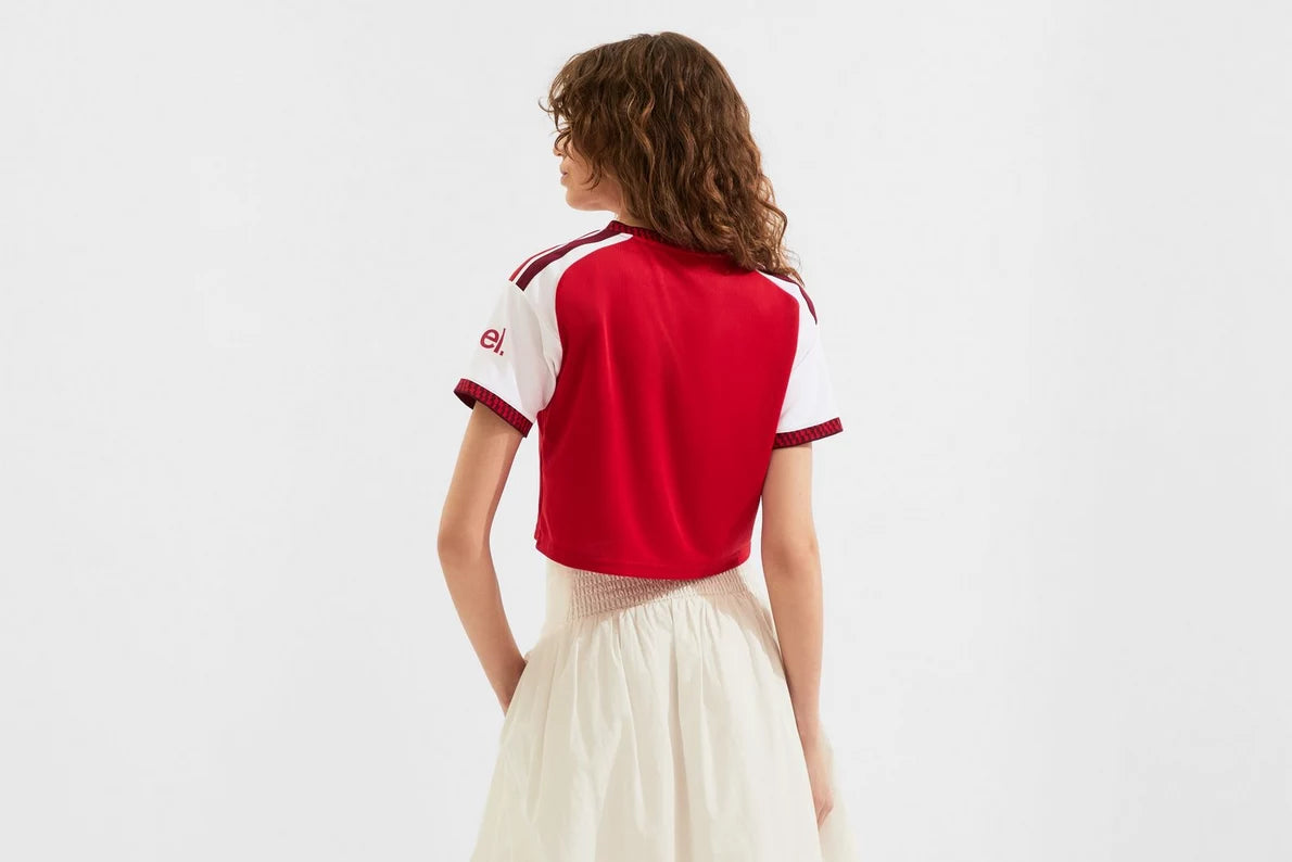 Arsenal adidas Womens 26/27 Home Crop Shirt
