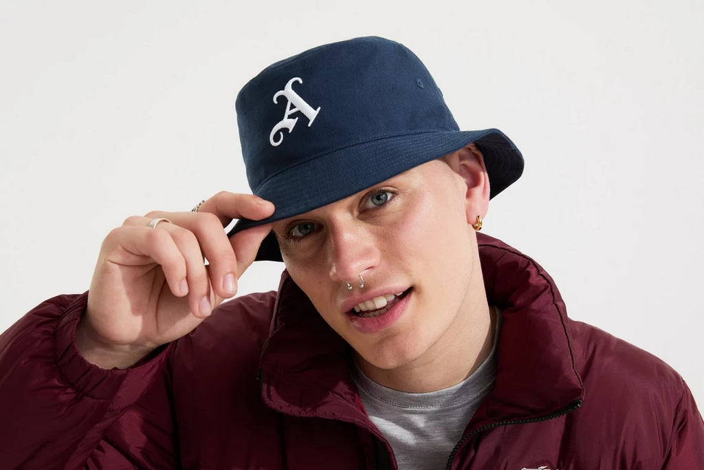 Arsenal 47 Navy Gothic A Bucket Hat