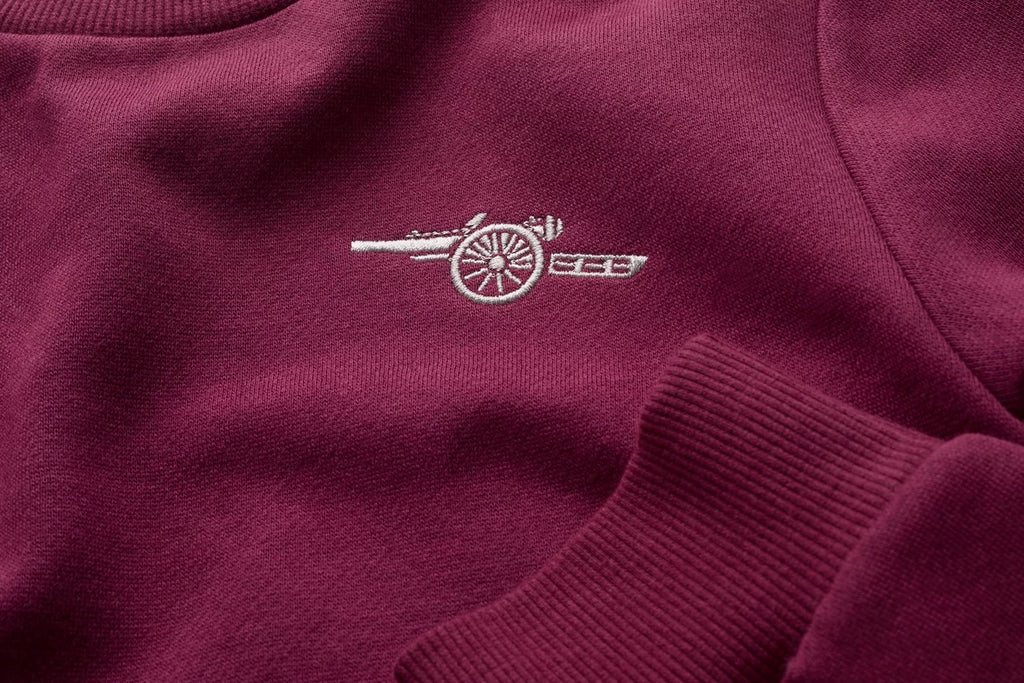 Arsenal Kids Burgundy Cannon Sweatshirt