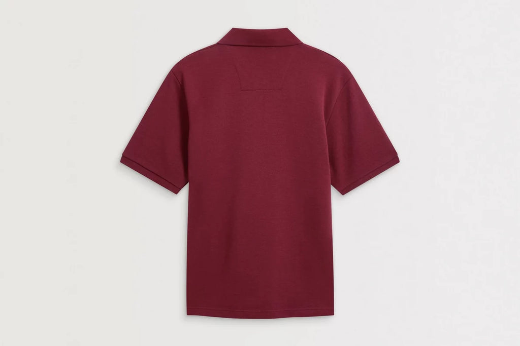 Arsenal Essentials Burgundy Polo Shirt
